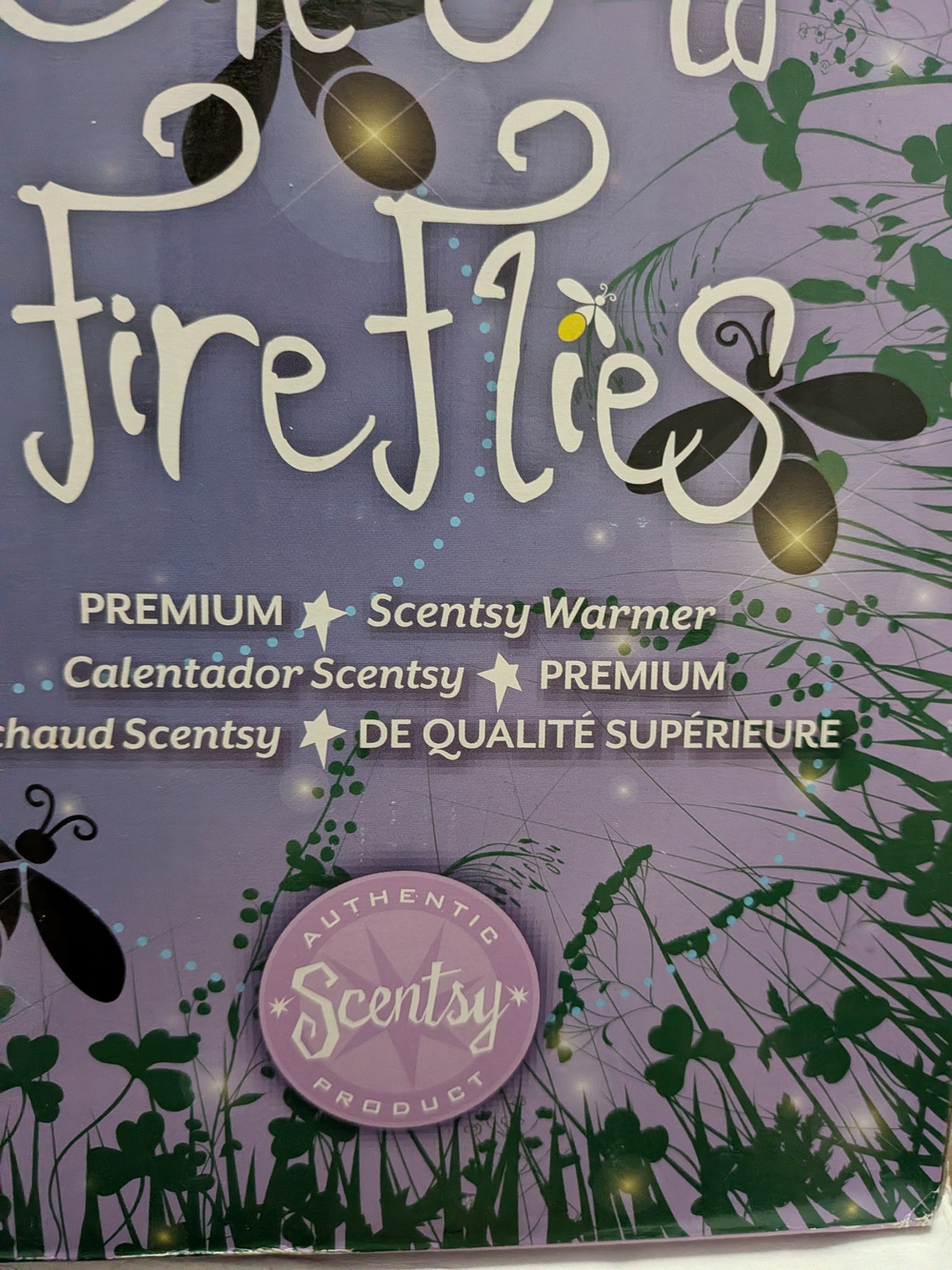 New In Box Scentsy Fireflies Themed Warmer